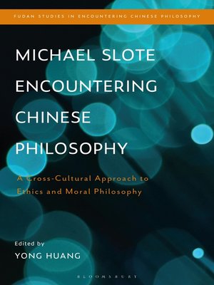 cover image of Michael Slote Encountering Chinese Philosophy